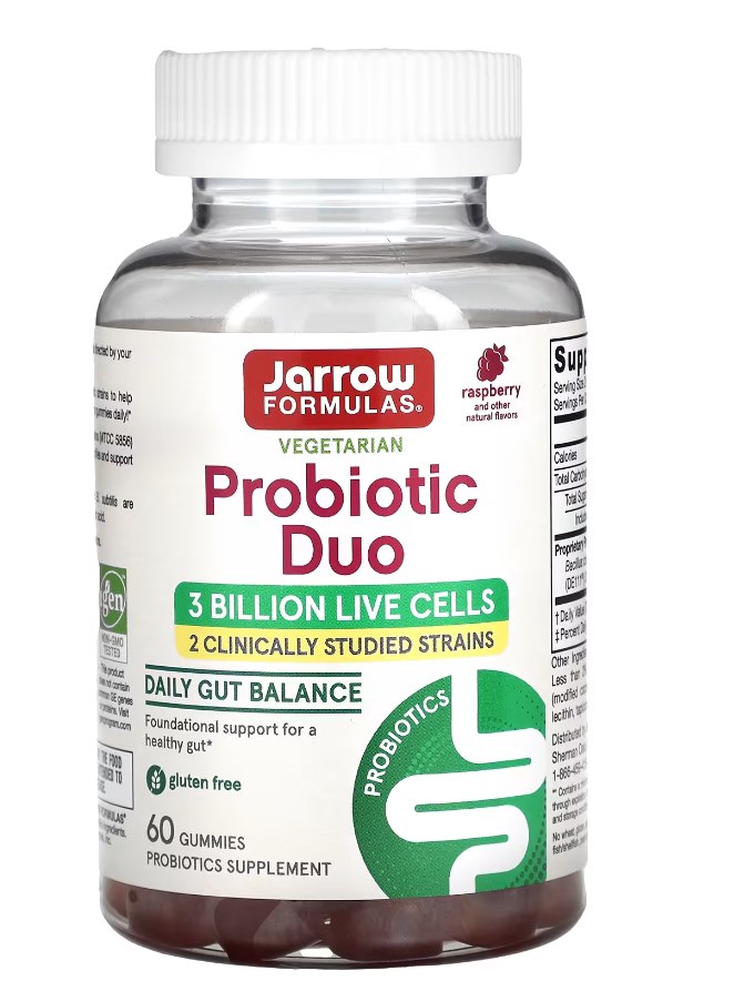 JARROW FORMULAS Probiotic Duo (60 żelek)