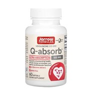 JARROW FORMULAS Ubiquinone Co-Q10 Q-absorb 100 mg - Koenzym Q10 (60 kaps.)