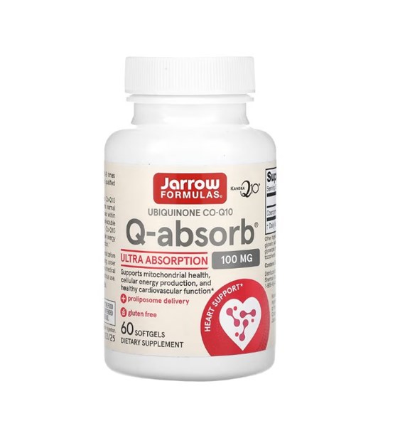 JARROW FORMULAS Q-absorb, 100 mg (60 sgels)