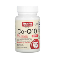 JARROW FORMULAS Co-Q10 200 mg - Koenzym Q10 200 mg (60 kaps.)