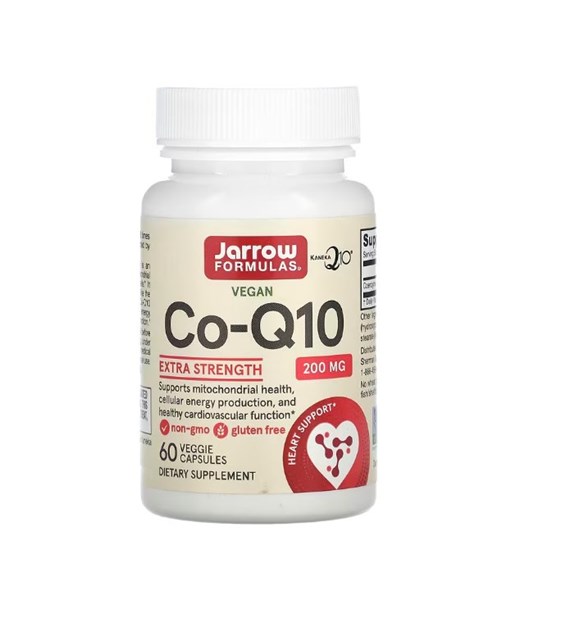 JARROW FORMULAS Co-Q10, 200 mg (60 vcaps)