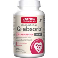 JARROW FORMULAS Ubiquinone Co-Q10 Q-absorb 100 mg - Koenzym Q10 (120 kaps.)