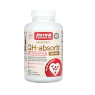 JARROW FORMULAS Ubiquinol QH-absorb, 100 mg (120 sgels)