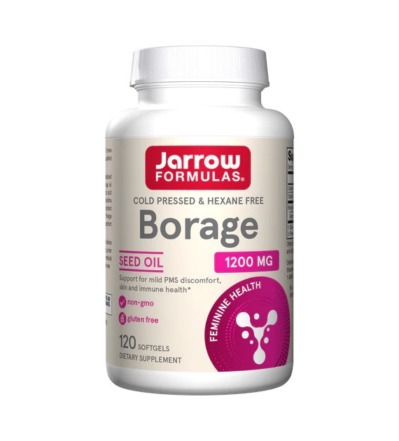 JARROW FORMULAS Borage - Olej z Ogórecznika (120 kaps.)
