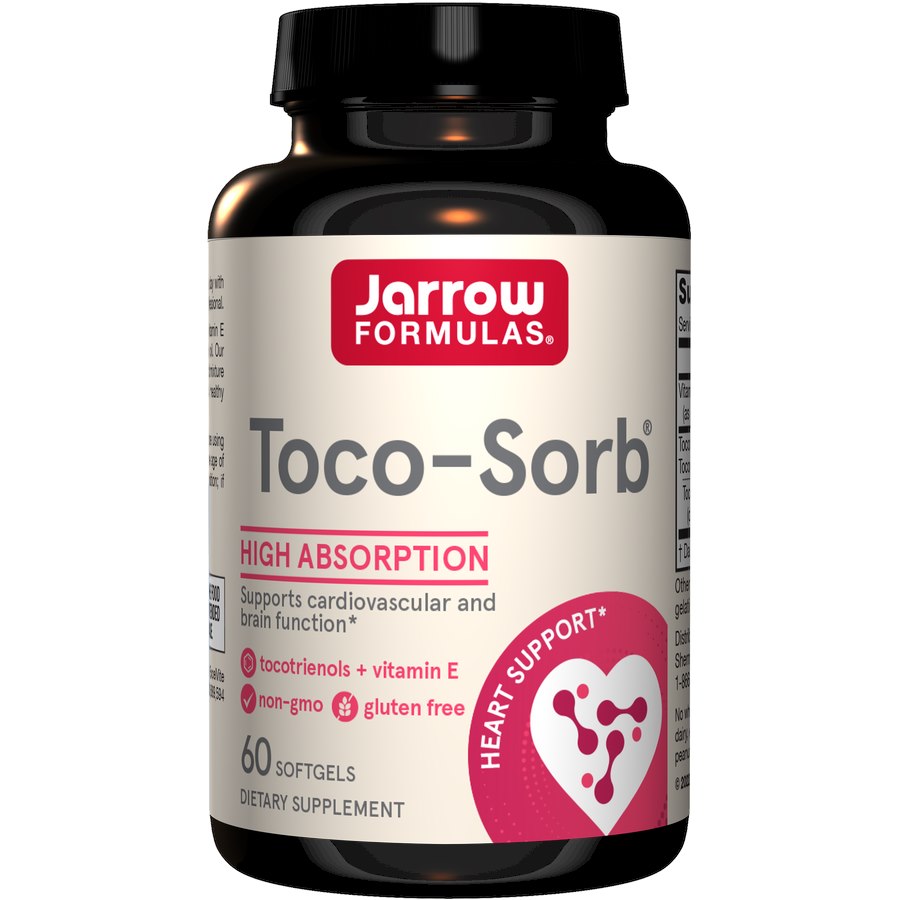 JARROW FORMULAS Toco-Sorb Witamina E (60 kaps.)