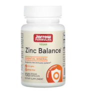 JARROW FORMULAS Cynk + Miedź - Zinc Balance (100 kaps.)
