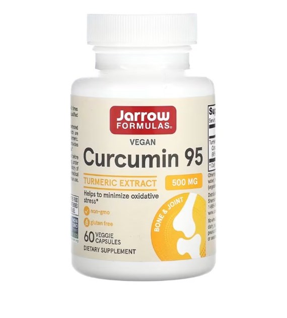 JARROW FORMULAS Curcumin 95, 500 mg  (60 vcaps)