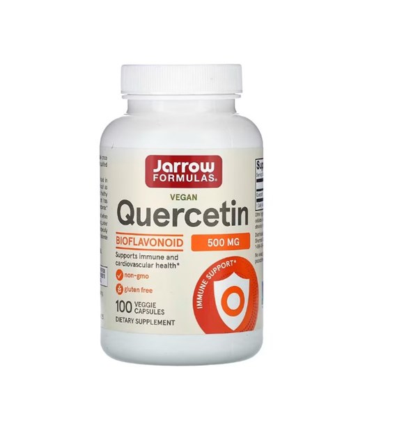 JARROW FORMULAS Quercetin - Kwercetyna 500 mg (100 kaps.)