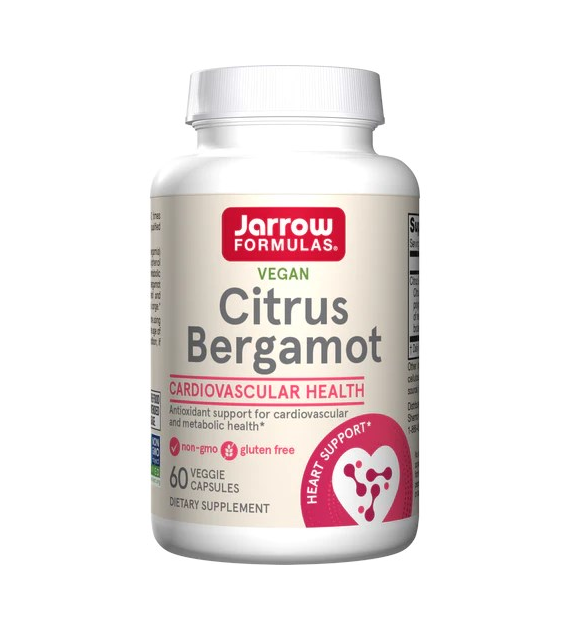 JARROW FORMULAS Citrus Bergamot, 500 mg (60 vcaps)
