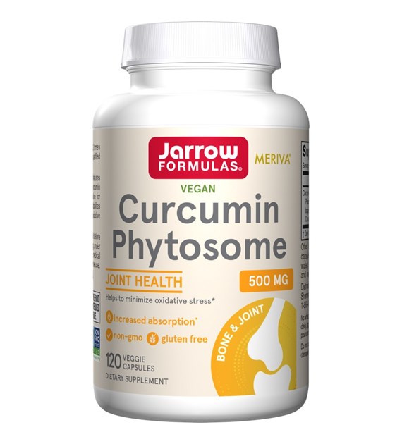 JARROW FORMULAS Curcumin Phytosome Meriva, 500 mg (120 vcaps)