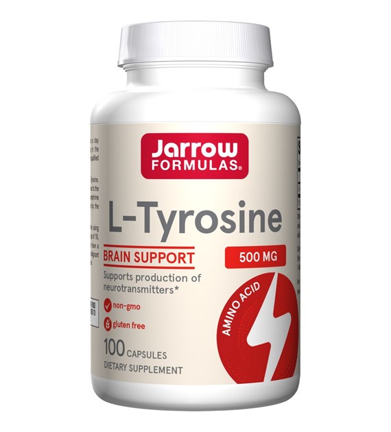 JARROW FORMULAS L-Tyrosine, 500 mg (100 caps)