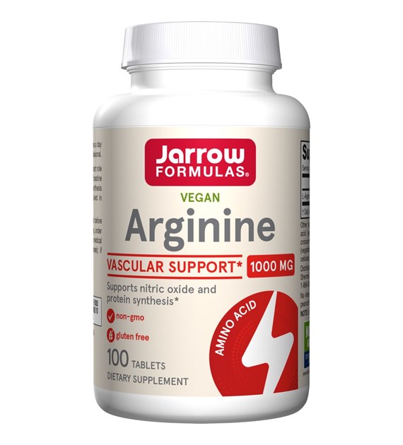 JARROW FORMULAS Arginine, 1000 mg (100 tabs)