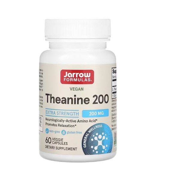 JARROW FORMULAS Theanine, 200 mg (60 vcaps)