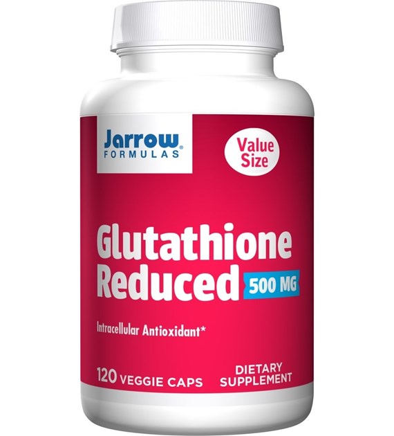 JARROW FORMULAS Glutathione Reduced, 500 mg (120 vcaps)