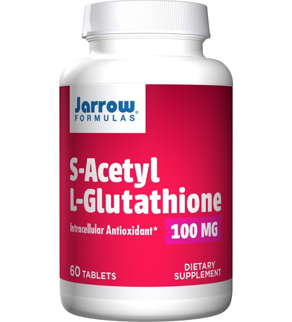 JARROW FORMULAS S-Acetyl L-Glutathione, 100 mg (60 tabs)