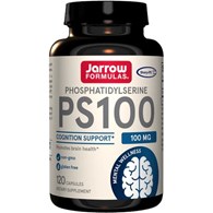 JARROW FORMULAS PS100 - Fosfatydyloseryna 100 mg (120 kaps.)