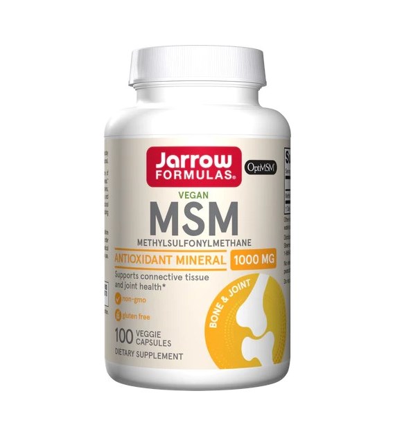 JARROW FORMULAS MSM OptiMSM 1000 mg (100 kaps.)