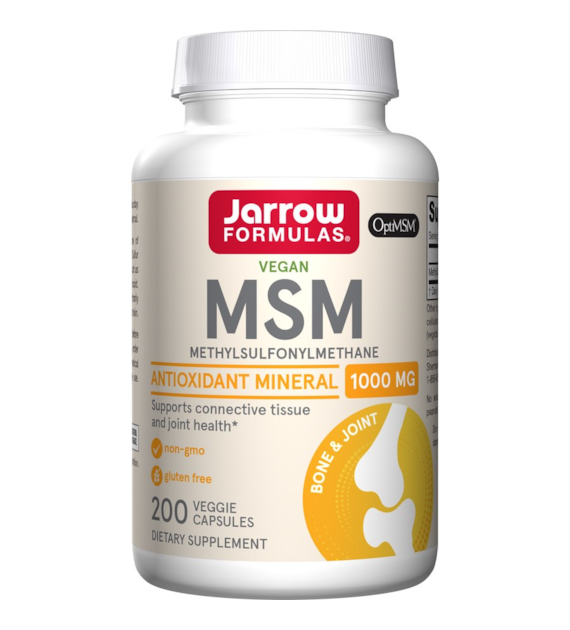 JARROW FORMULAS MSM, 1000 mg (200 vcaps)