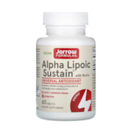 JARROW FORMULAS Alpha Lipoic Sustain, 300 mg with Biotin (60 tabs)