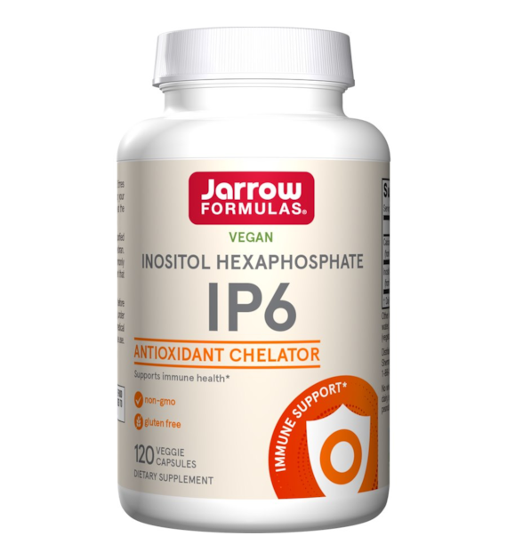 JARROW FORMULAS IP6 - Heksafosforan Inozytolu 500 mg (120 kaps.)