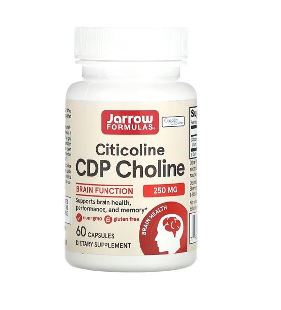 JARROW FORMULAS Cytykolina Citicoline CDP Choline (60 kaps.)