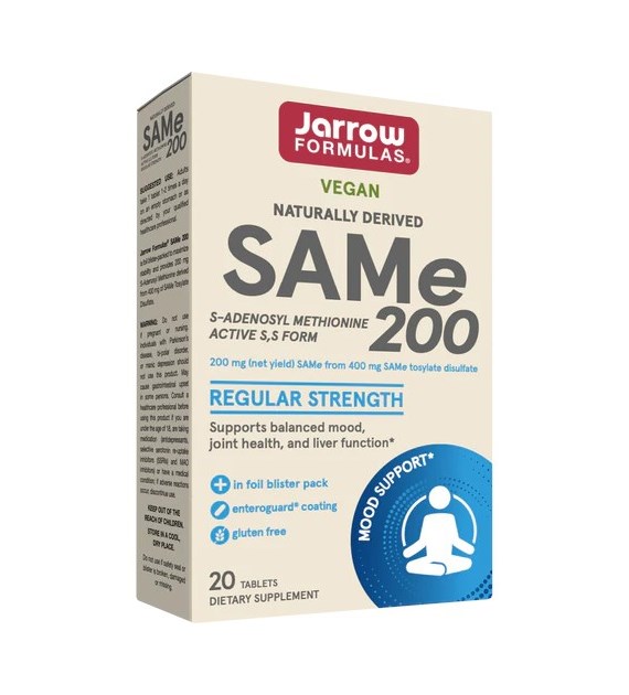 JARROW FORMULAS SAMe 200 (20 tabs)