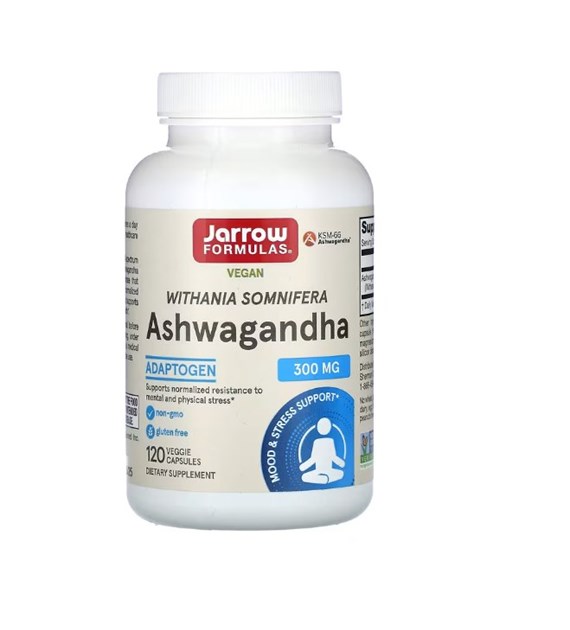 JARROW FORMULAS Ashwagandha, 300 mg (120 vcaps)