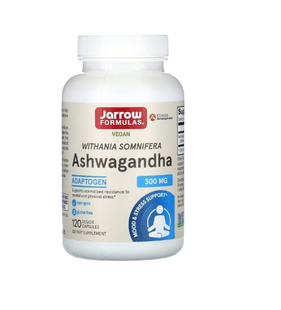 JARROW FORMULAS Ashwagandha KSM-66 (120 kaps.)