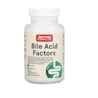 JARROW FORMULAS Bile Acid Factors - Kwasy Żółciowe (120 kaps.)
