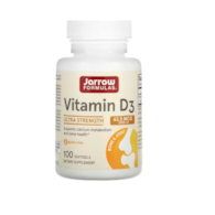 JARROW FORMULAS Vitamin D3, 2500 IU, 62,5 mcg (100 sgels)