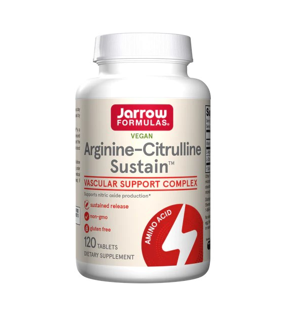 JARROW FORMULAS Arginine-Citrulline Sustain (120 tabl.)