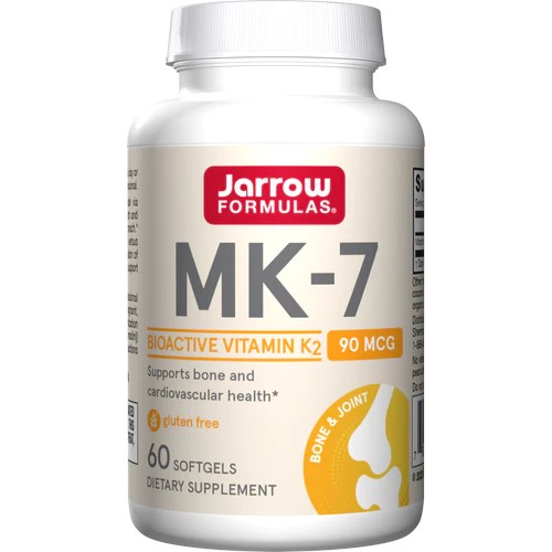 JARROW FORMULAS Witamina K2 MK7 90 mcg (60 kaps.)