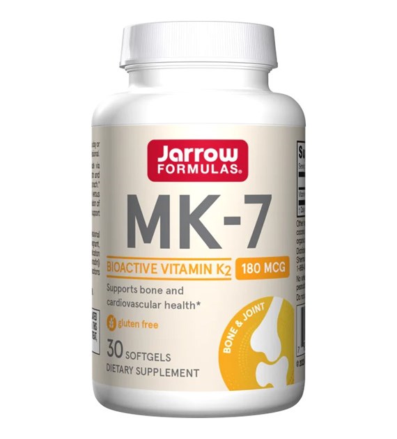 JARROW FORMULAS Vitamin K2 MK-7, 180 mcg (30 sgels)