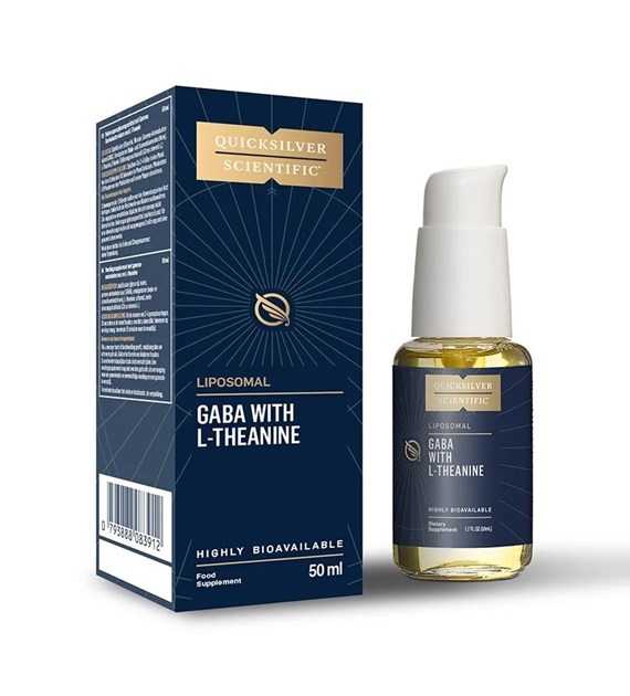 QUICKSILVER  Liposomal GABA with L-Theanine EU (50 ml)