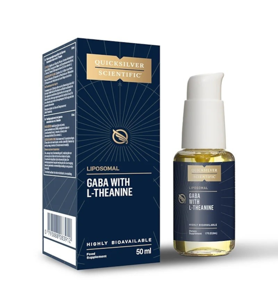 QUICKSILVER  Liposomal GABA with L-Theanine EU (50 ml)