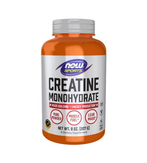 NOW FOODS Creatine Monohydrate - Monohydrat kreatyny (227 g)