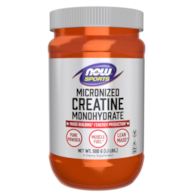NOW FOODS Creatine Monohydrate, Micronized - Kreatyna Mikronizowany Monohydrat w proszku (500 g)