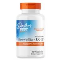 DOCTOR'S BEST Boswellia + UC-II - Boswelia z UC-II (60 kaps.)