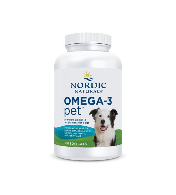 NORDIC NATURALS Pets - Omega 3 (180 kaps.)
