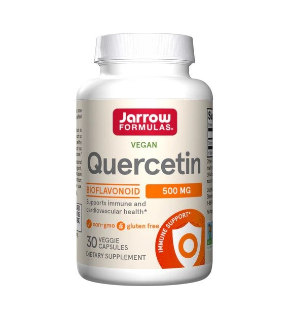JARROW FORMULAS Quercetin - Kwercetyna 500 mg (30 kaps.)