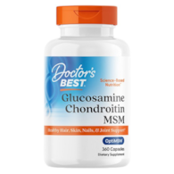 DOCTOR'S BEST Glucosamine Chondroitin MSM with OptiMSM (360 caps)