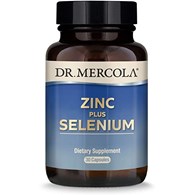 DR. MERCOLA Zinc plus Selenium - Cynk i Selen (30 kaps.)