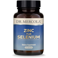 DR. MERCOLA Zinc plus Selenium - Cynk i Selen (30 kaps.)