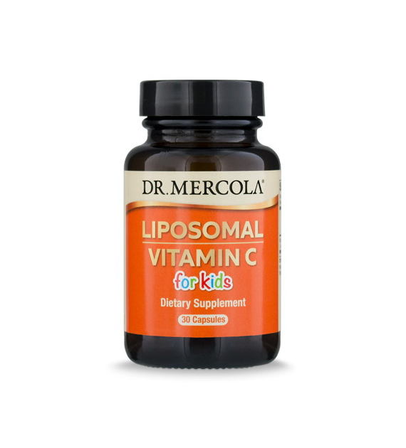 DR. MERCOLA Liposomal Vitamin C for Kids - Witamina C liposomalna - dzieci (30 kaps.)