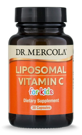 DR. MERCOLA Liposomal Vitamin C for Kids - Witamina C liposomalna - dzieci (30 kaps.)