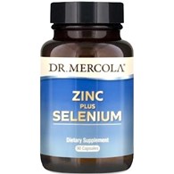 DR. MERCOLA Zinc plus Selenium - Cynk i Selen (90 kaps.)