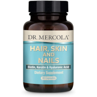 DR. MERCOLA Hair, Skin and Nails - Włosy, Skóra, Paznokcie (30 kaps.)