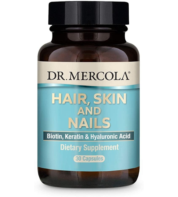 DR. MERCOLA Hair, Skin and Nails - Włosy, Skóra, Paznokcie (30 kaps.)