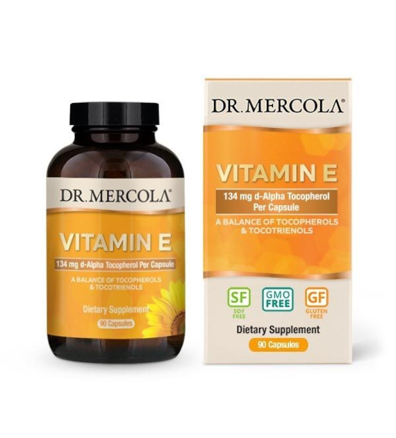 DR. MERCOLA Witamina E (90 kaps.)