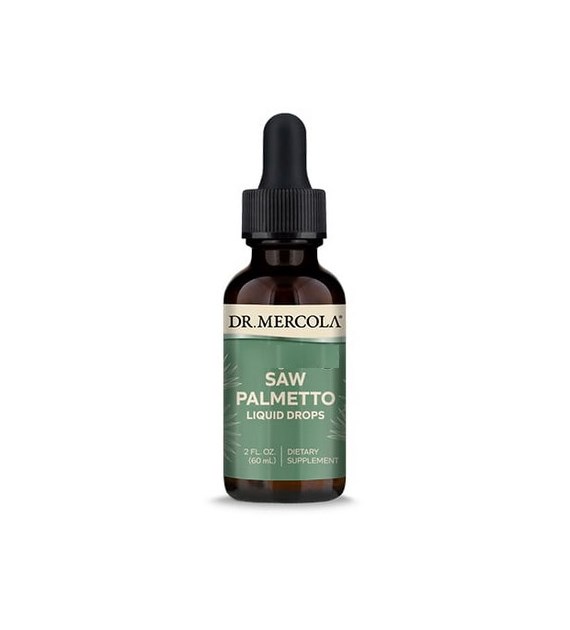 DR. MERCOLA Organic Saw Palmetto Liquid Drops (60 ml / 2 fl. oz.)